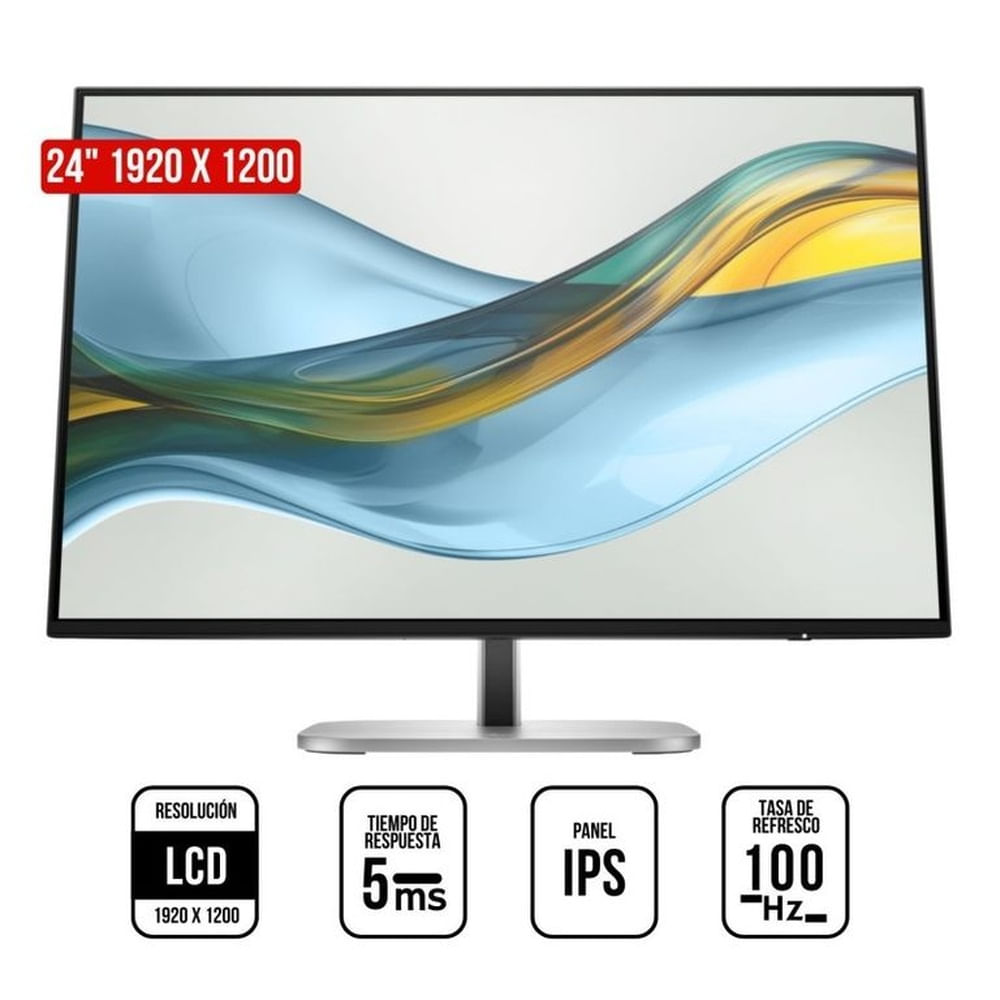Monitor HP Serie 5 Pro 524pn, 24"" WUXGA FHD, 100Hz, 5ms, Pivote