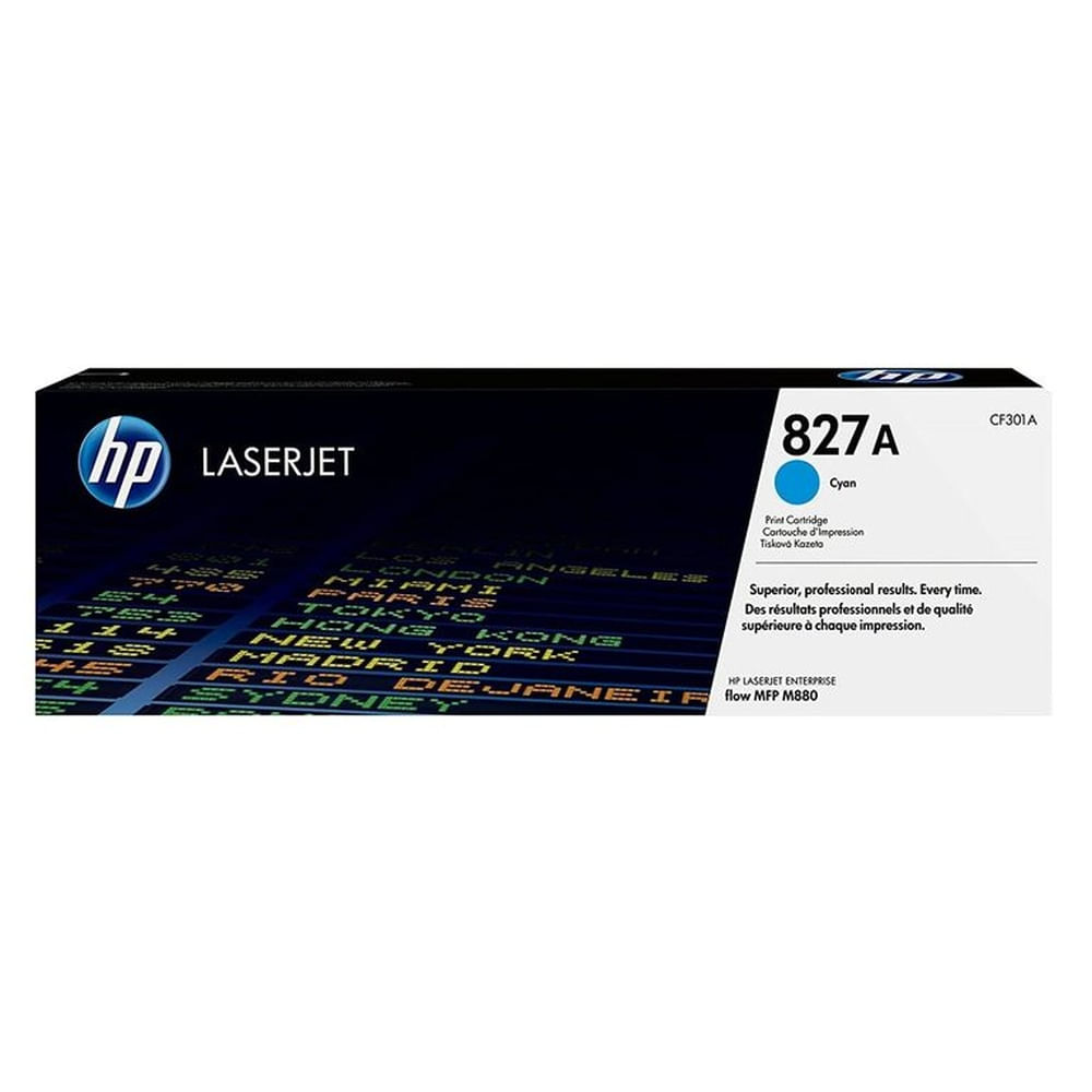 TONER HP 827A CIAN CF301A L.J. MFP M880Z ORIGINAL