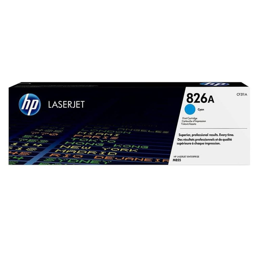TONER HP 826A CIAN CF311A L.J. M855DN ORIGINAL