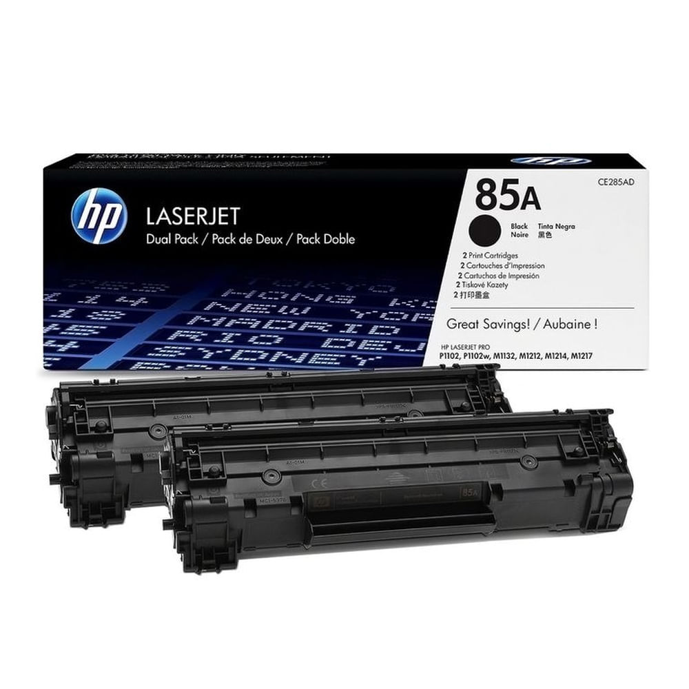 TONER HP 85AD NEGRO CE285AD L.J. P1102, M1212, M1132 DUAL ORIGINAL