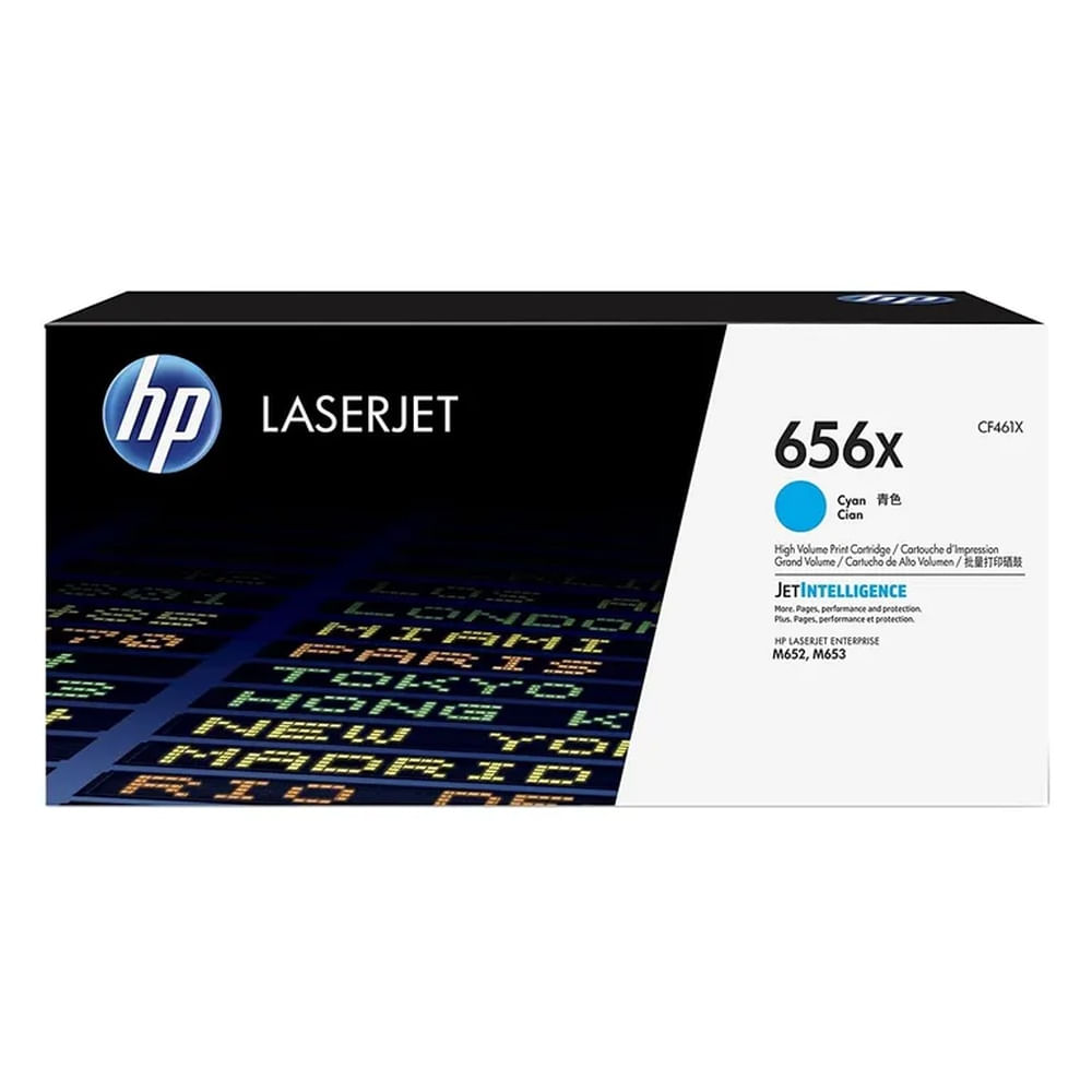 TONER HP 656X CIAN CF461X L.J.E. M652 ORIGINAL