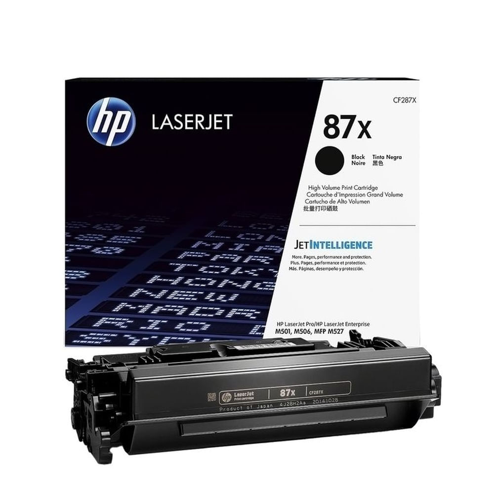 TONER HP 87X NEGRO CF287X L.J.E. M506 ORIGINAL