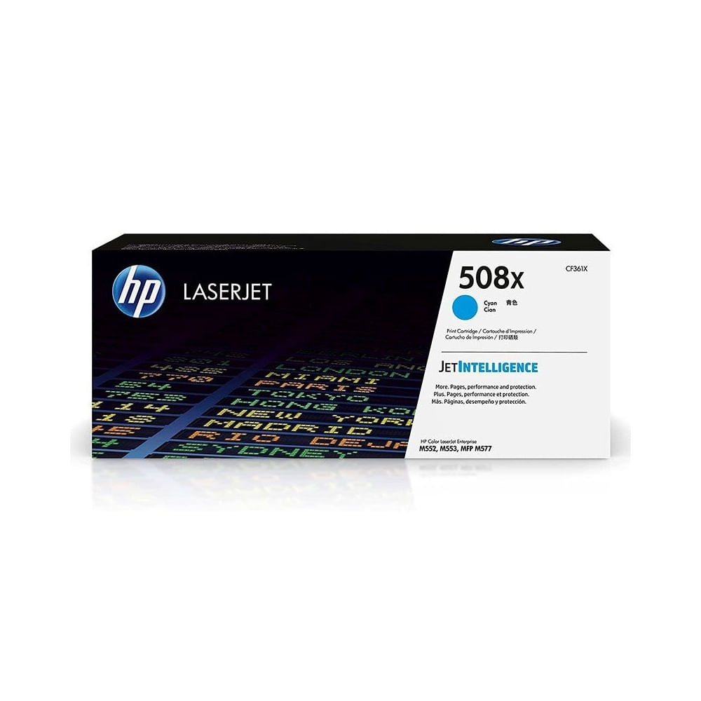 TONER HP 508X CIAN CF361X L.J. M552 ORIGINAL