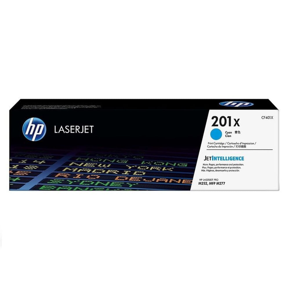 TONER HP 201X CIAN CF401X L.J.P. M252 ORIGINAL