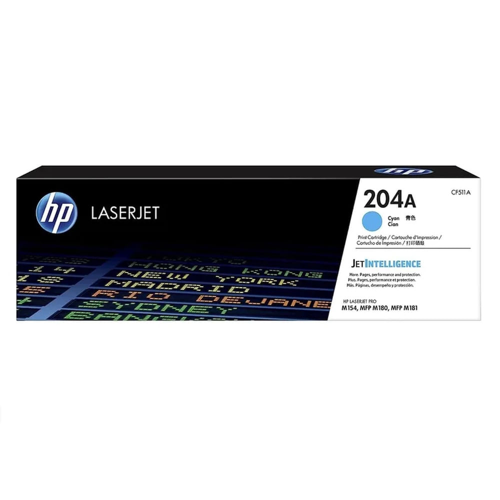 TONER HP 204A CIAN CF511A L.J.P. M154 ORIGINAL