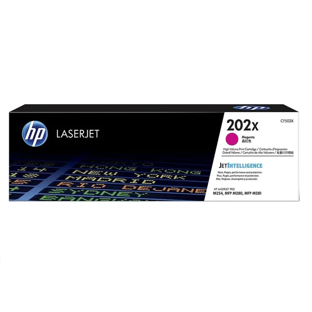 TONER HP 202X MAGENTA CF503X L.J.P. M254 ORIGINAL