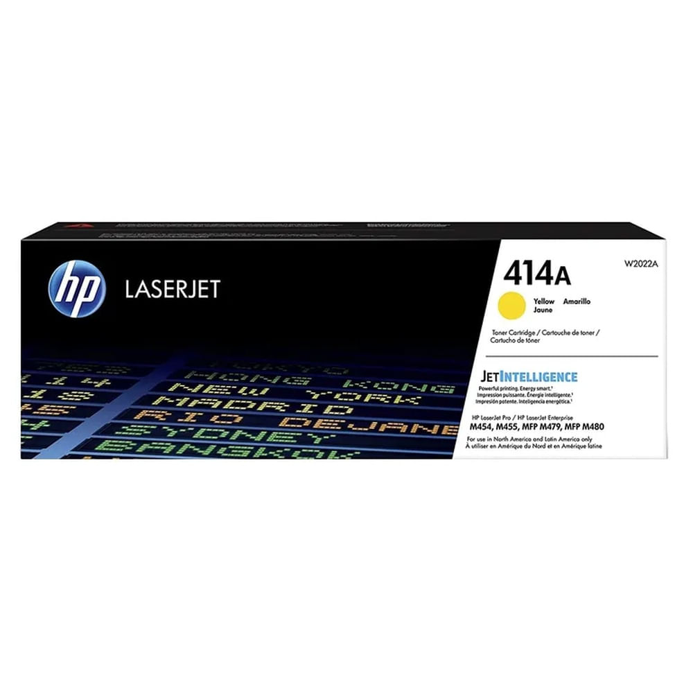 TONER HP 414A AMARILLO W2022A L.J. M454 ORIGINAL