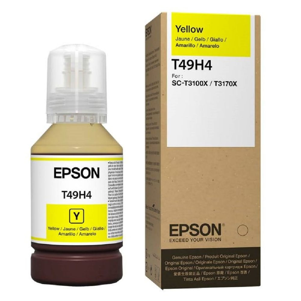 Tinta Epson T49H Amarillo SureColor SC-T3100x, SC-T3170x Original - 140ml