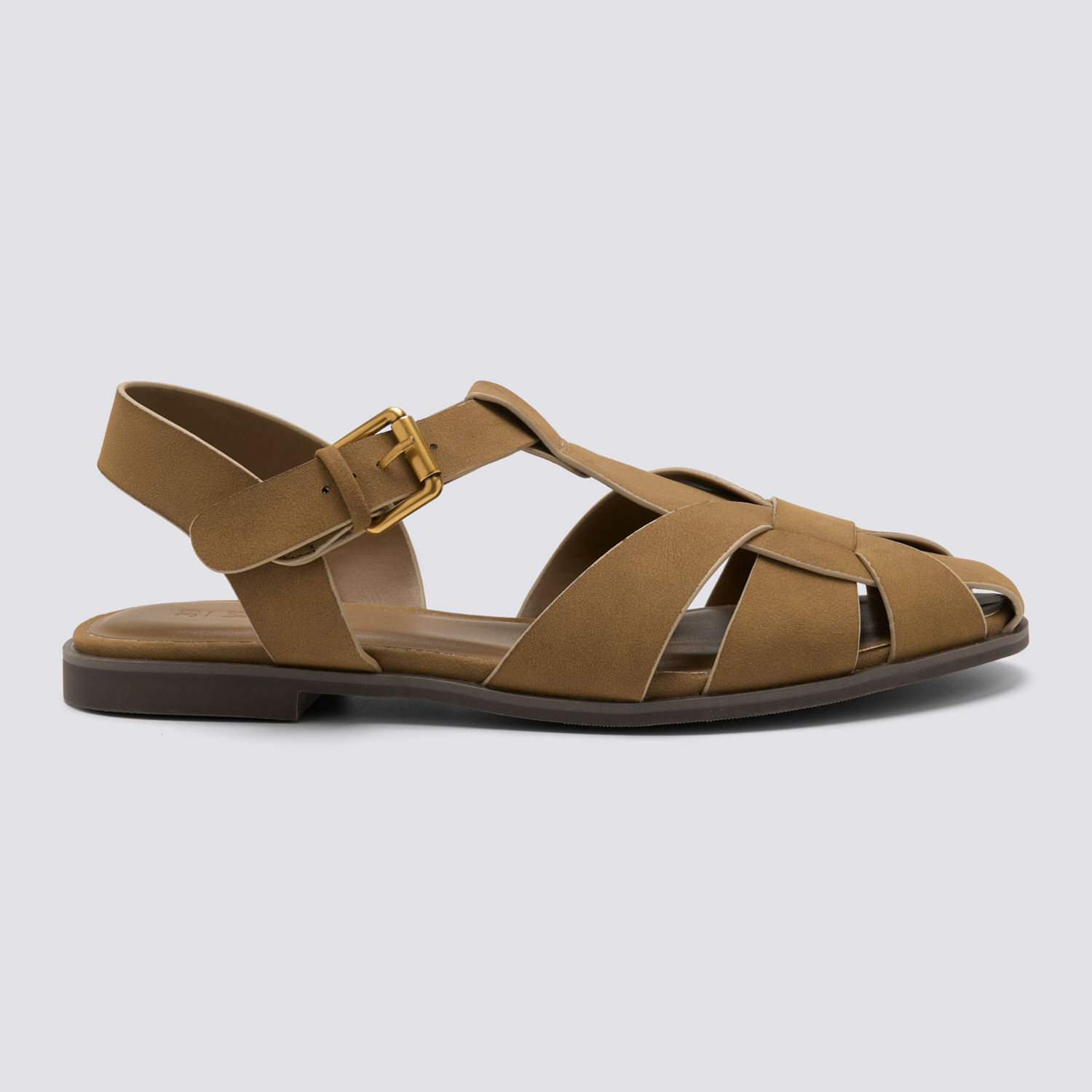 Sandalias Mujer Marron Cangrejera Malabar 35