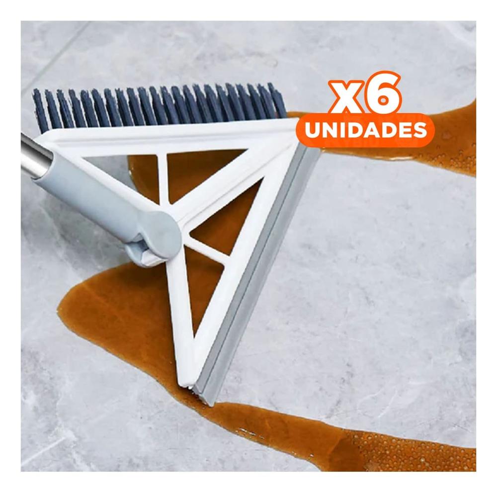 Pack6 Aspirador Domestico y Silicona 2 en 1 para Cocina Blanco