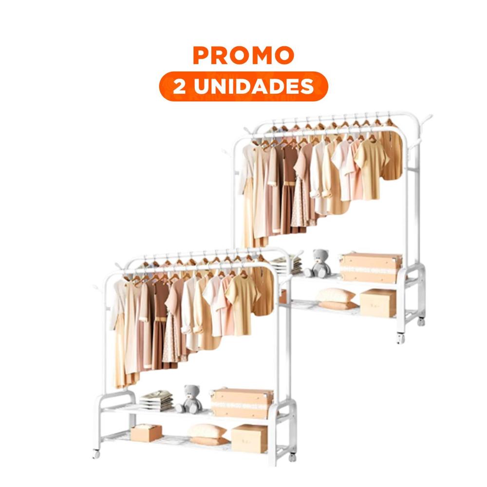 Pack2 Organizador Compacto para Pared con Separadores y Funcional Blanco Y Regalo Sticker