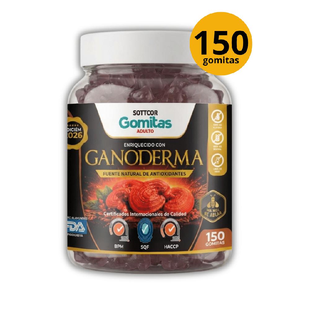 Sottcor Gomitas de Ganoderma - Antioxidante Natural Adultos x 150 Unidades