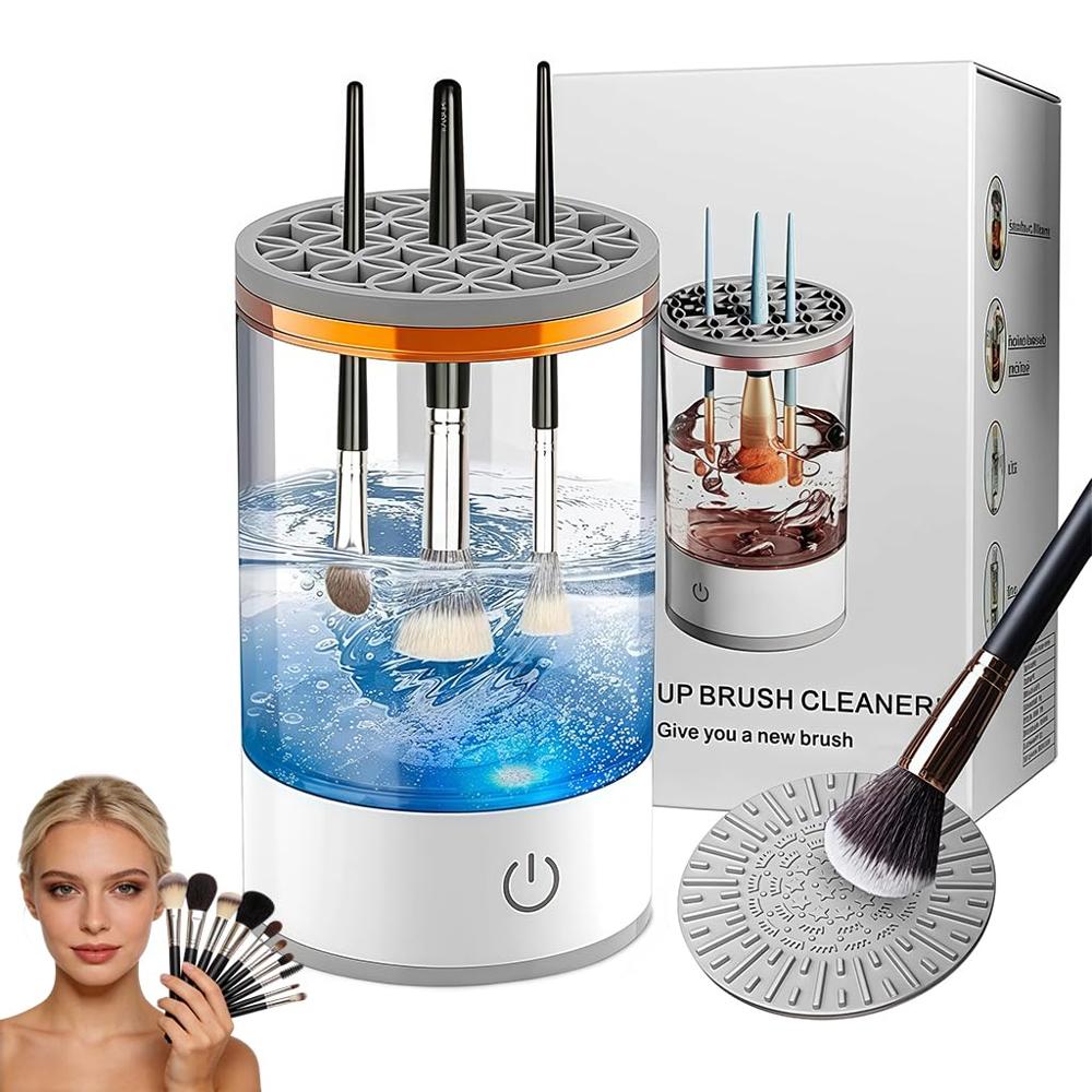 Limpiador de Brochas Lavadora Eléctrico de Maquill