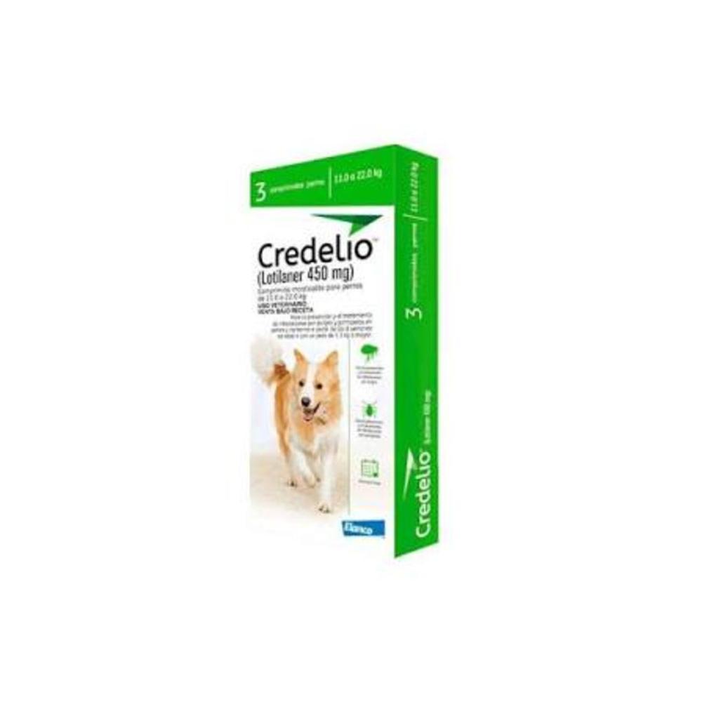 Credelio 11.1 a 22 Kg x 3 Tab