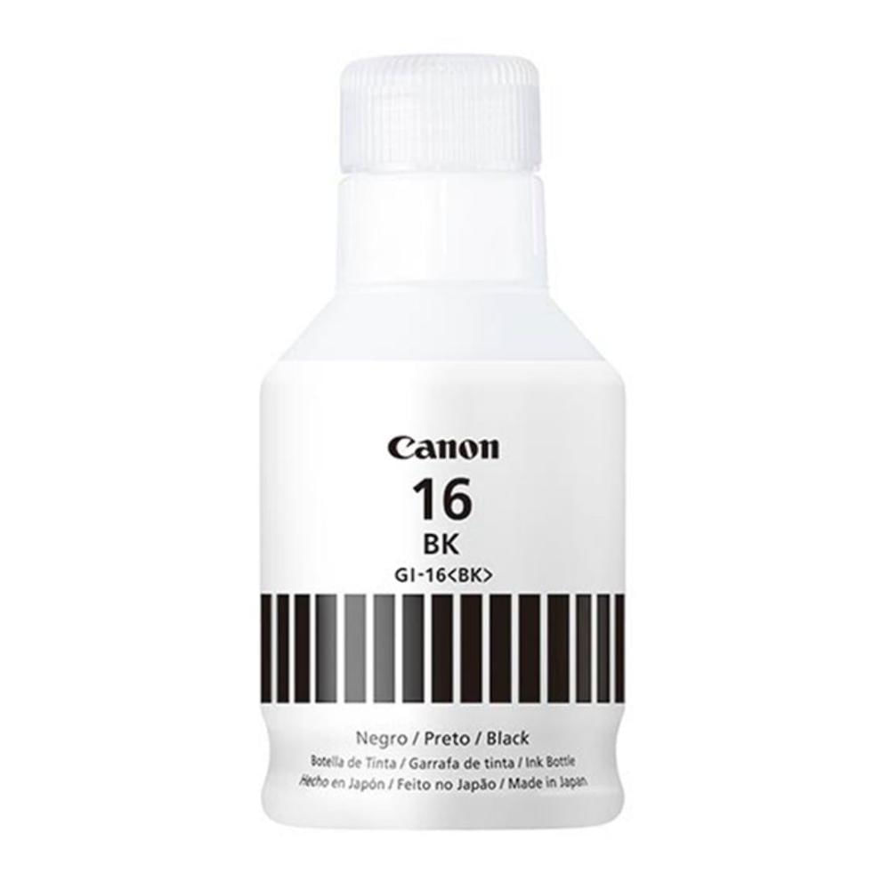 Botella de Tinta Canon GI-16BK Negro 170ml para MAXIFY GX6010/GX7010