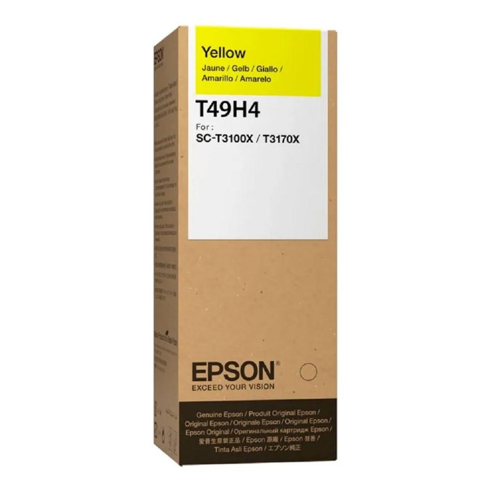 TINTA EPSON T49H4 YELLOW INK BOTTLE 140ML SC-T3100X/T3170X