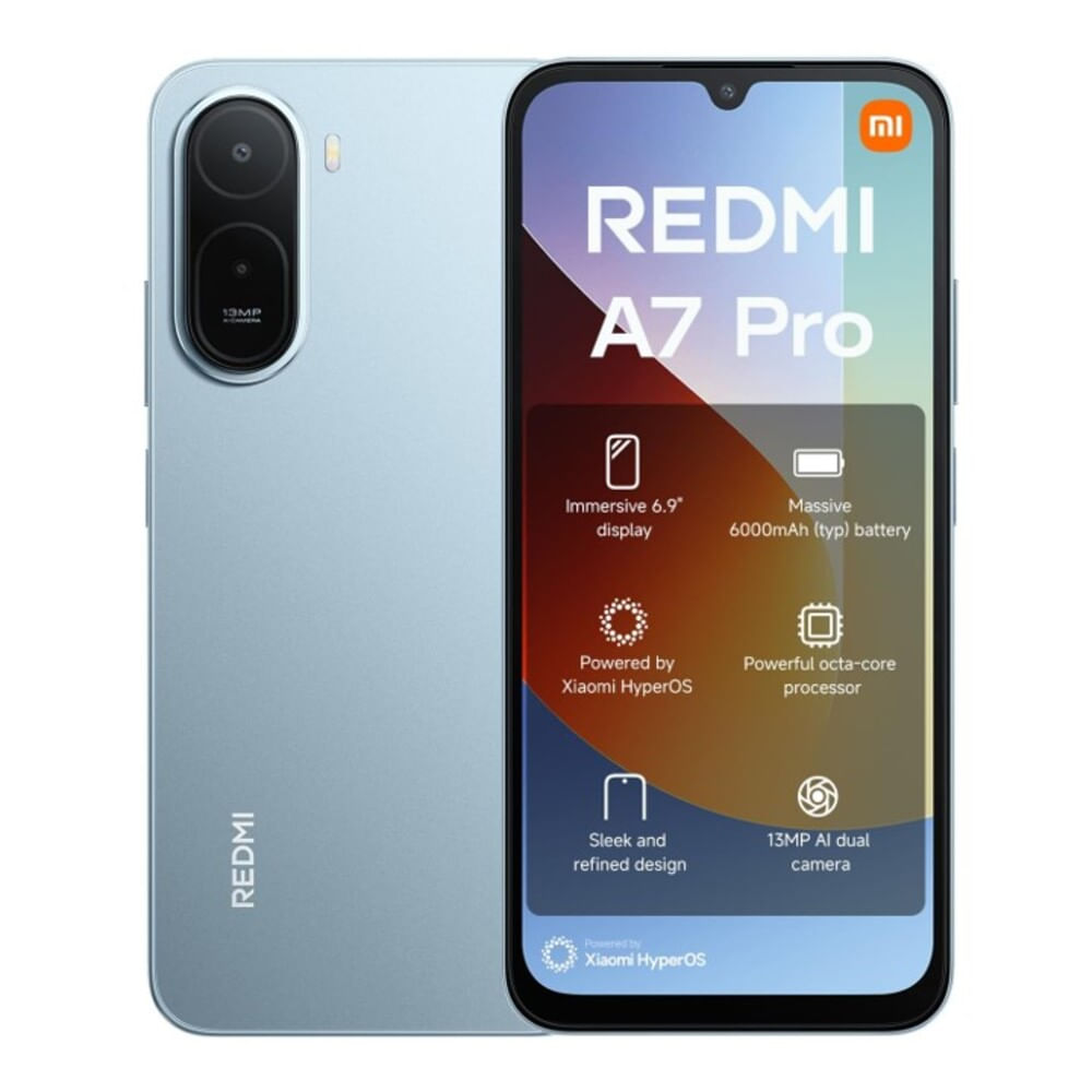 Celular XIAOMI Redmi A7 Pro 4GB 128GB Azul