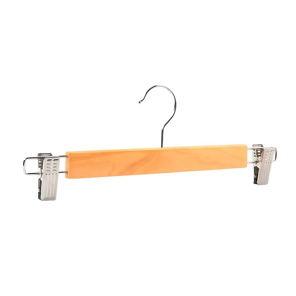 Colgador para Exhibir Vestidos y Conjuntos 2 Ganchos de Metal 33cm Mostaza Y Regalo Sticker