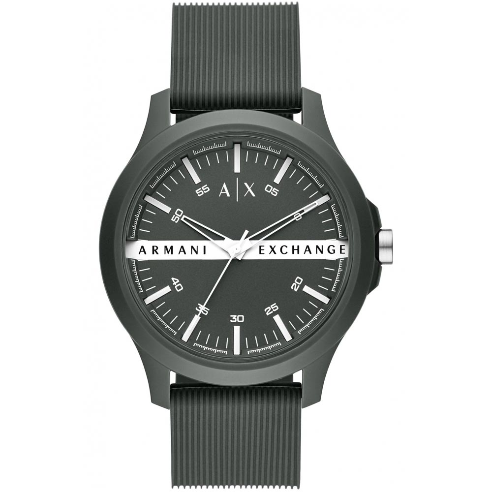 Reloj Armani Exchange Hampton AX2423 Correa de Silicona Gris