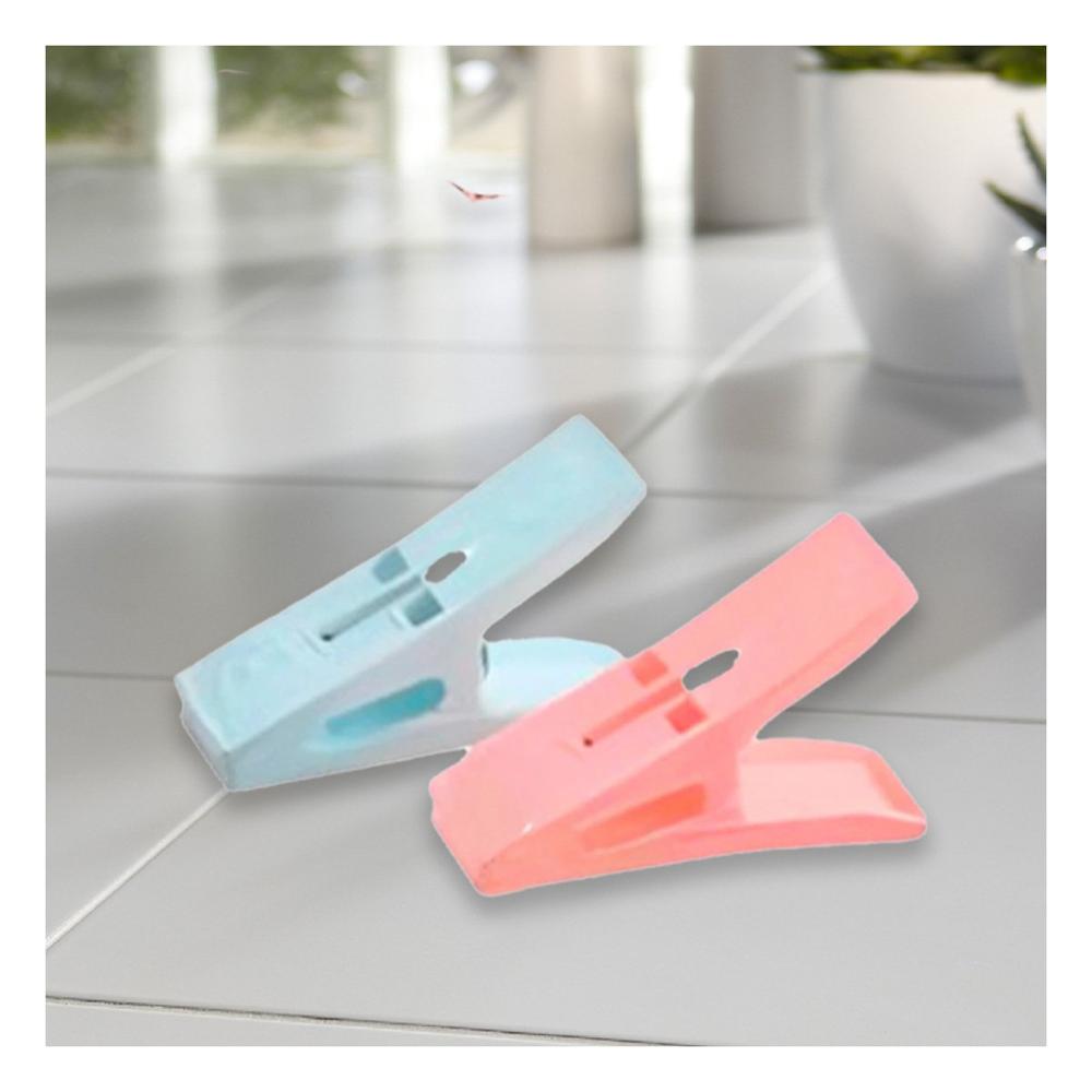 Ganchos Cuadrados para Ropa Multicolor con Cuerda para Secado Diario en Casa