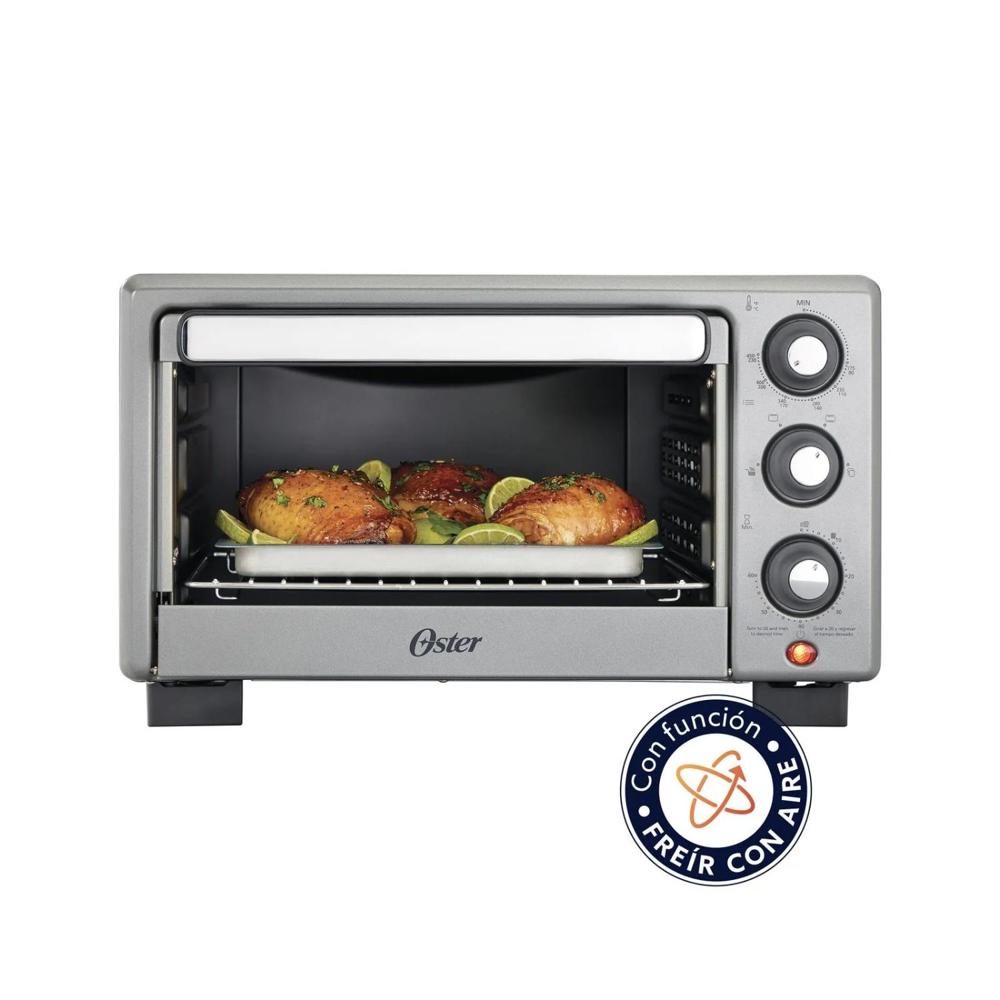 Horno Eléctrico Oster 17L con Freidora aire y DiamondForce