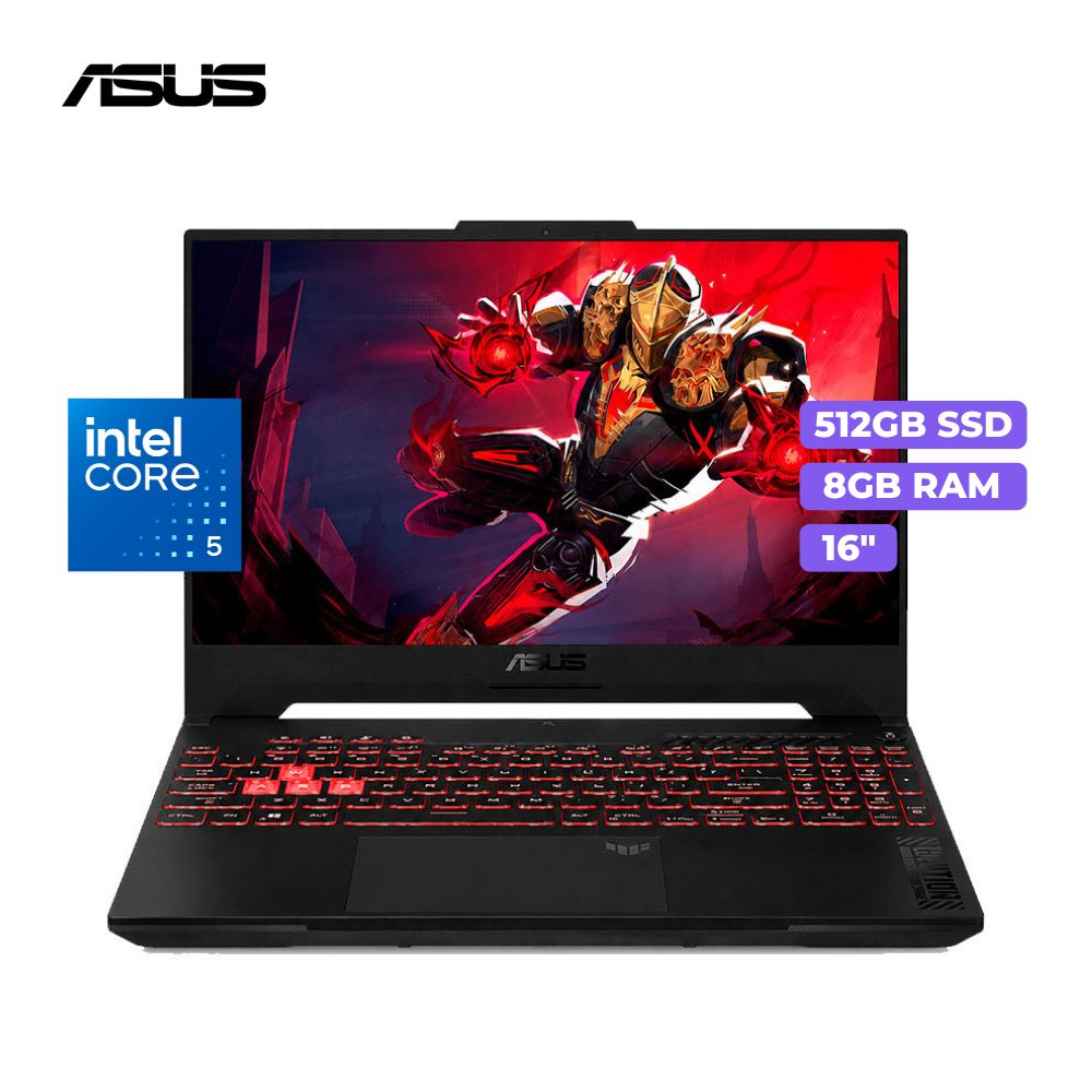 Laptop Asus TUF F16 FX607VJB-RL209 Intel Core 5 210H 8GB 512GB SSD 16 WUXGA