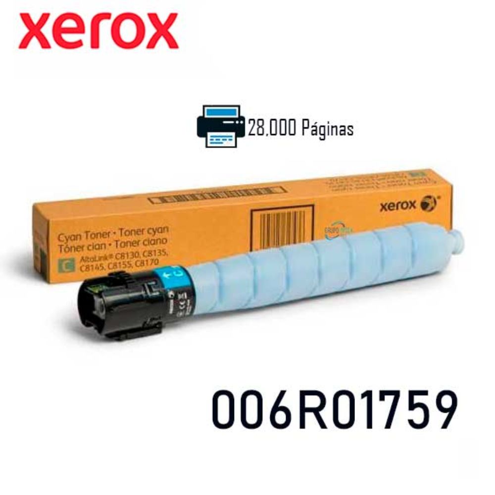 TONER XEROX CYAN ALTALINK C8145 C8155 C8170 - 006R01759