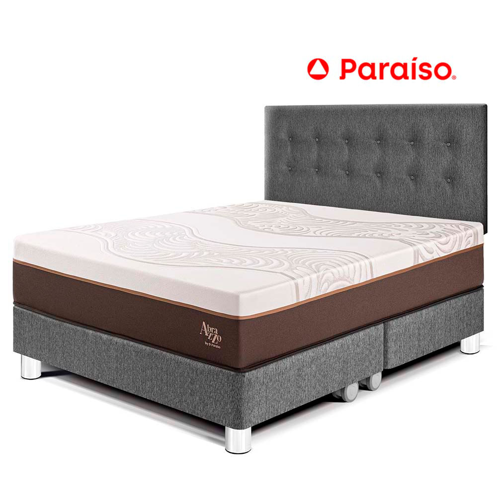 Dormitorio Royal Abrazzo Queen Gris
