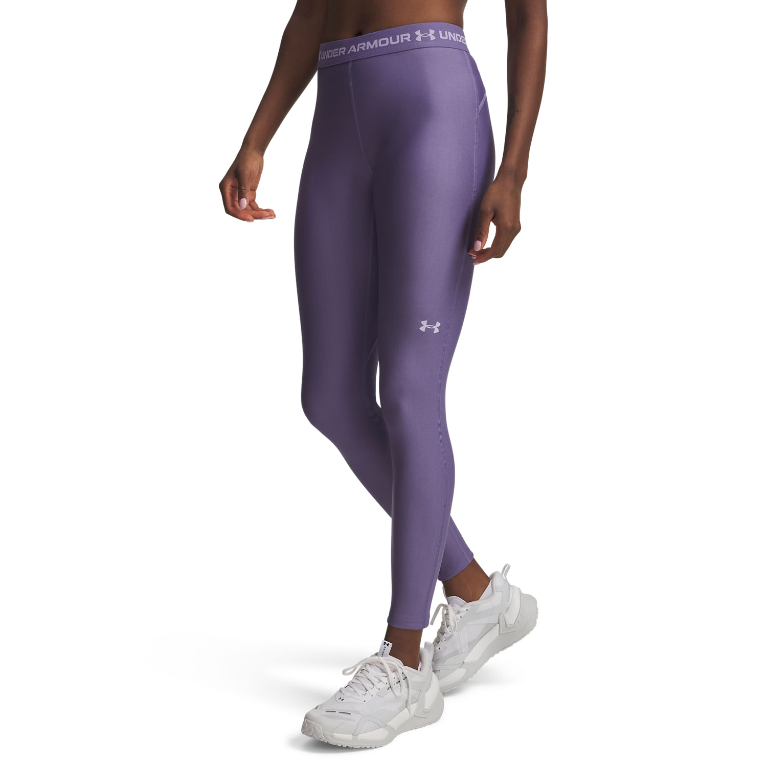 Mallas Deportivas Under Armour Mujer Heatgear Legging Morado L