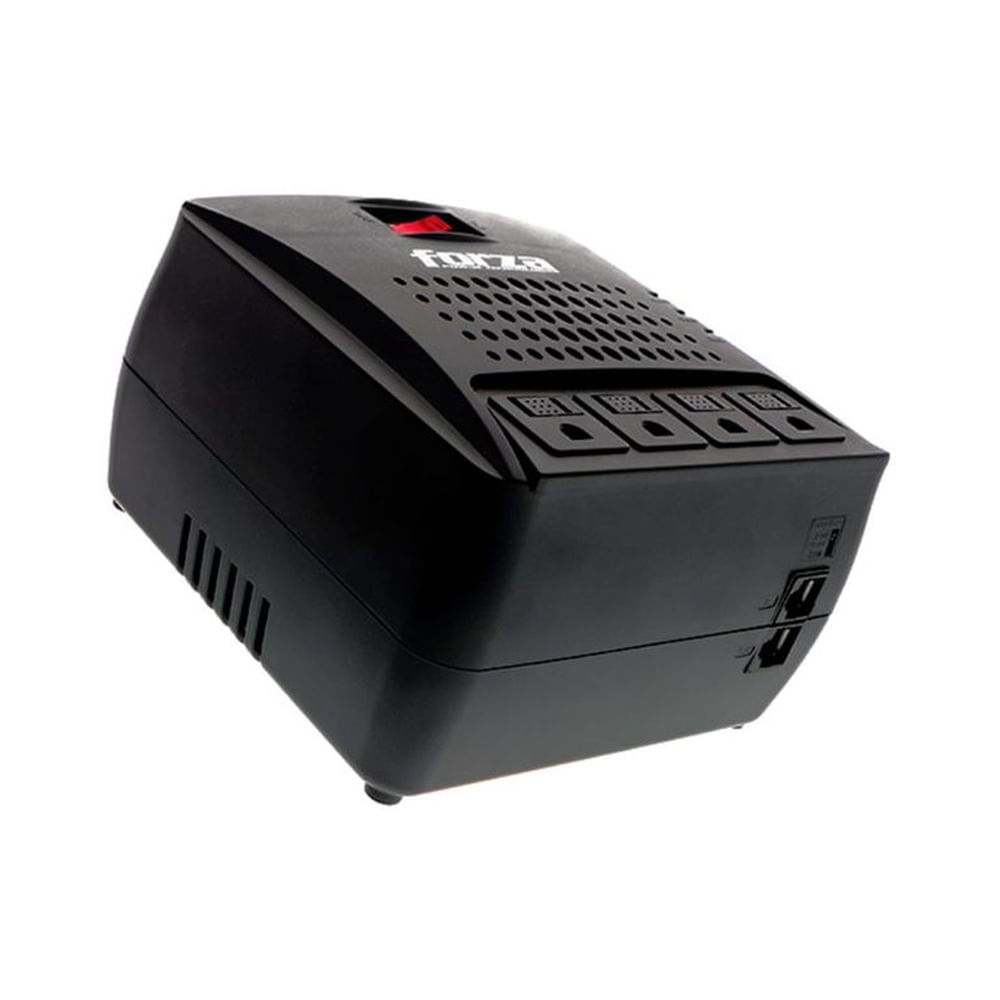 ESTABILIZADOR FORZA AVR FVR-3002 3000VA 1500W 4 OUT Negro