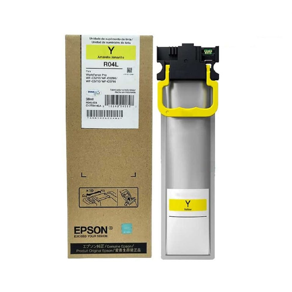 Tinta Epson T941 Amarillo R04L WF-C5790, WF-C5710, WF-C5290 Original - 38ml