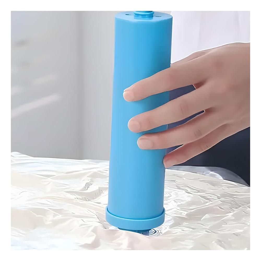Extractor de Aire Manual para Bolsa al Vacio Mantiene Alimentos Frescos Y Papel Regalo