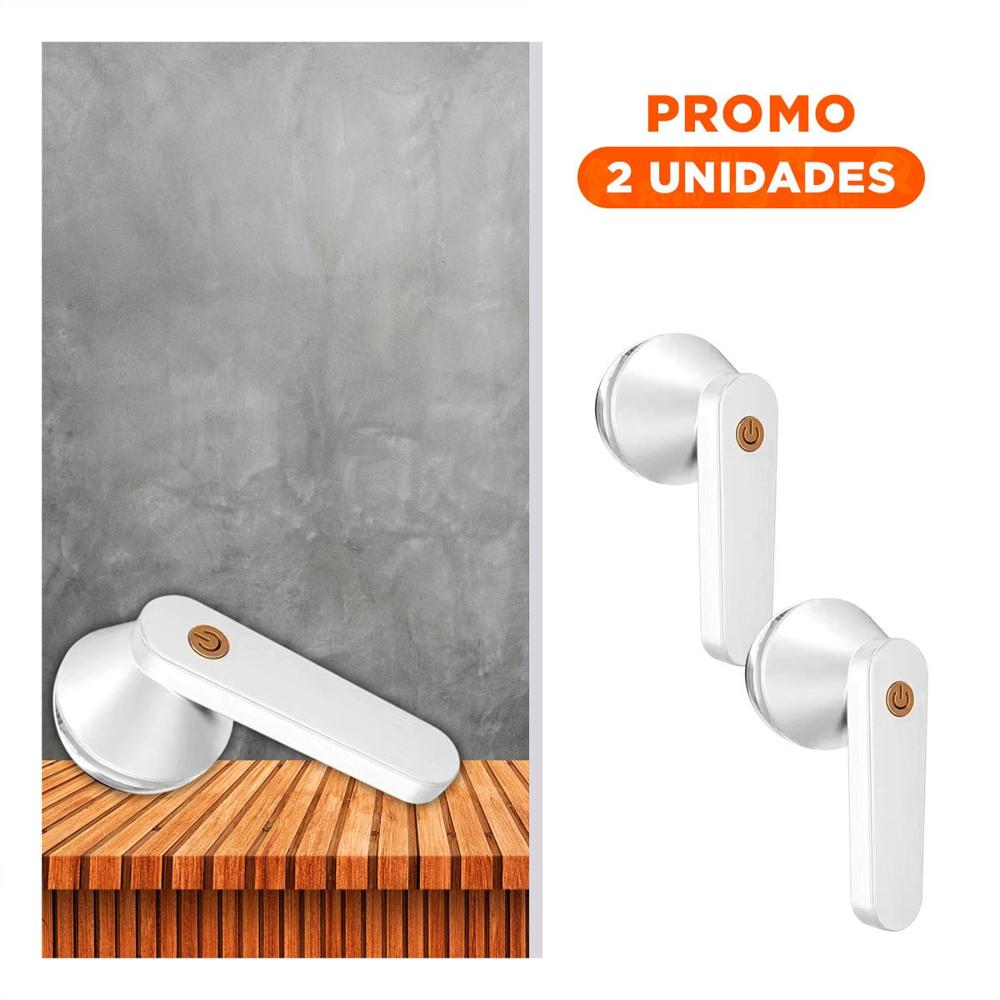Pack2 Rasurador De Pelusas Electrico Blanco Para Quitar Bolas De Ropa Y Tela Y Regalo Sticker