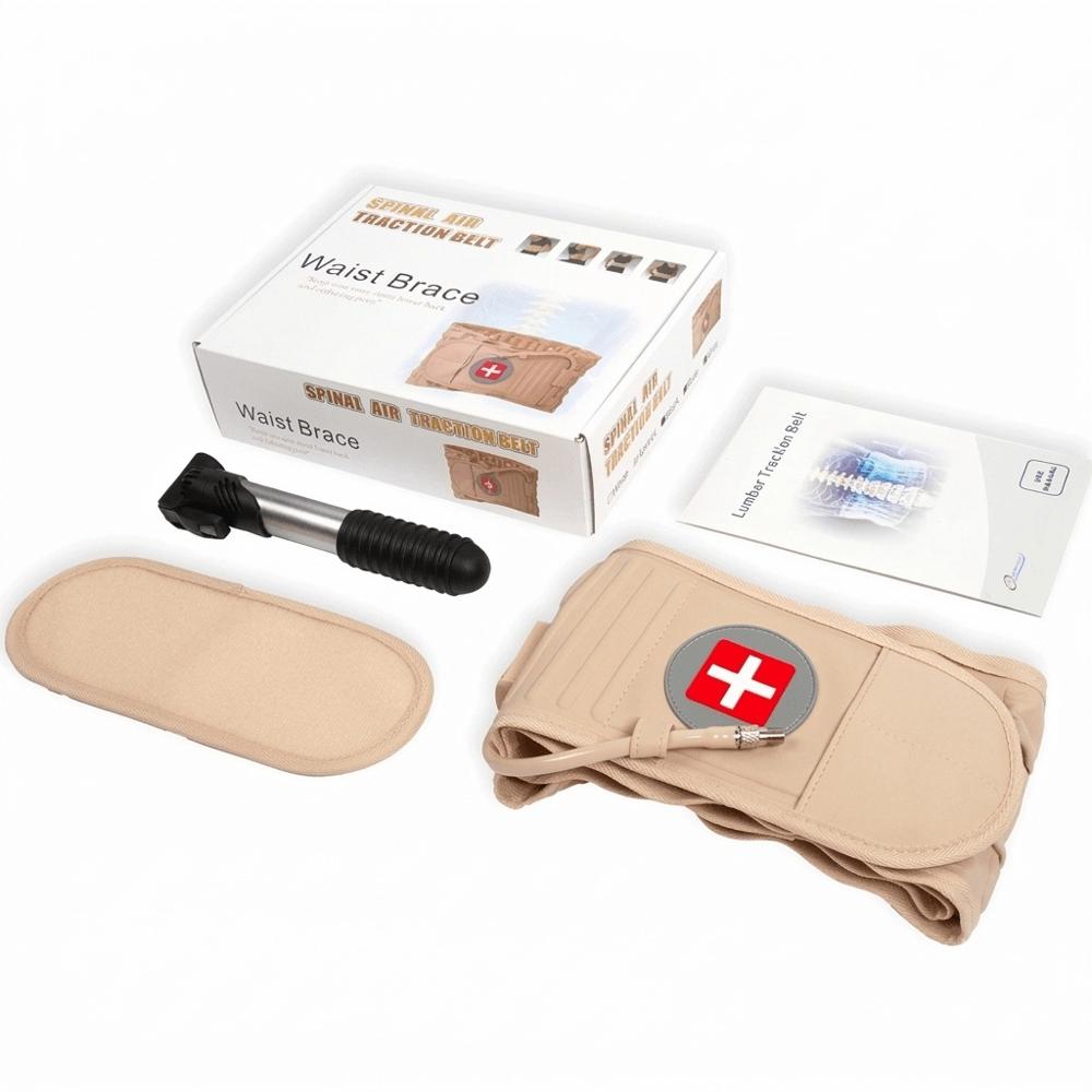 Faja Lumbar Inflable de Traccion de Aire Para Alivio Dolor De Espalda y Cintura