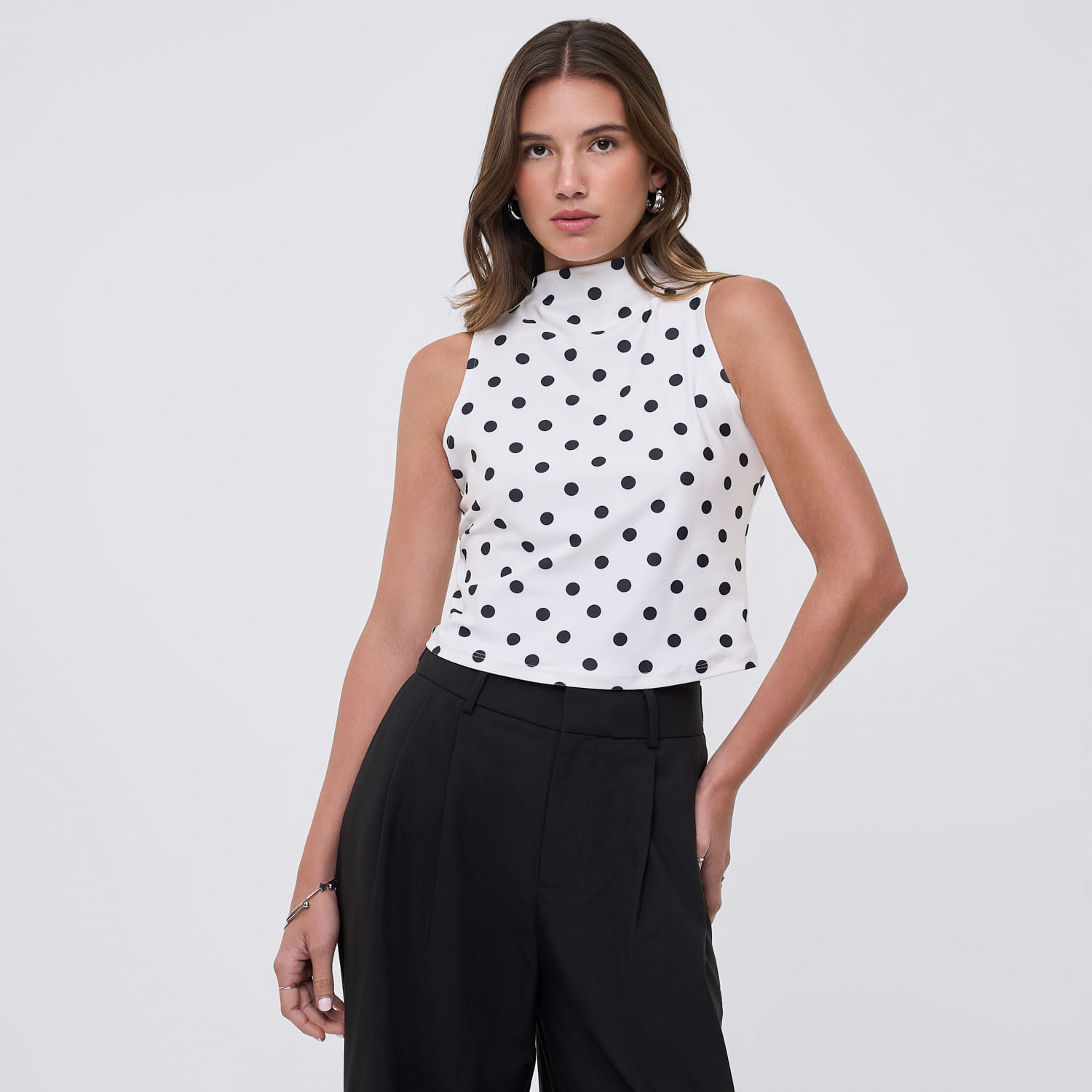 Polo Mujer Nina Hypnotic Blanco L