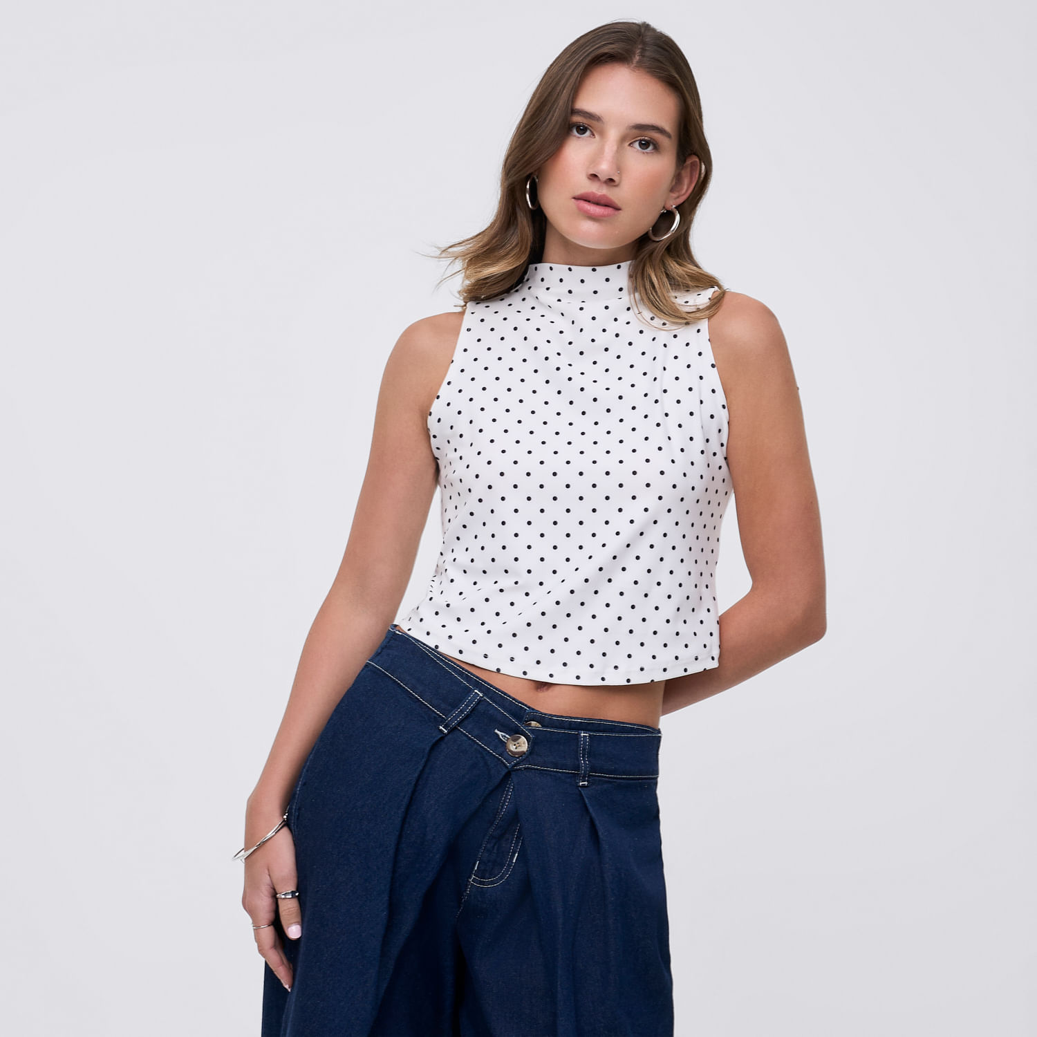 Polo Mujer Nina Hypnotic Hueso S
