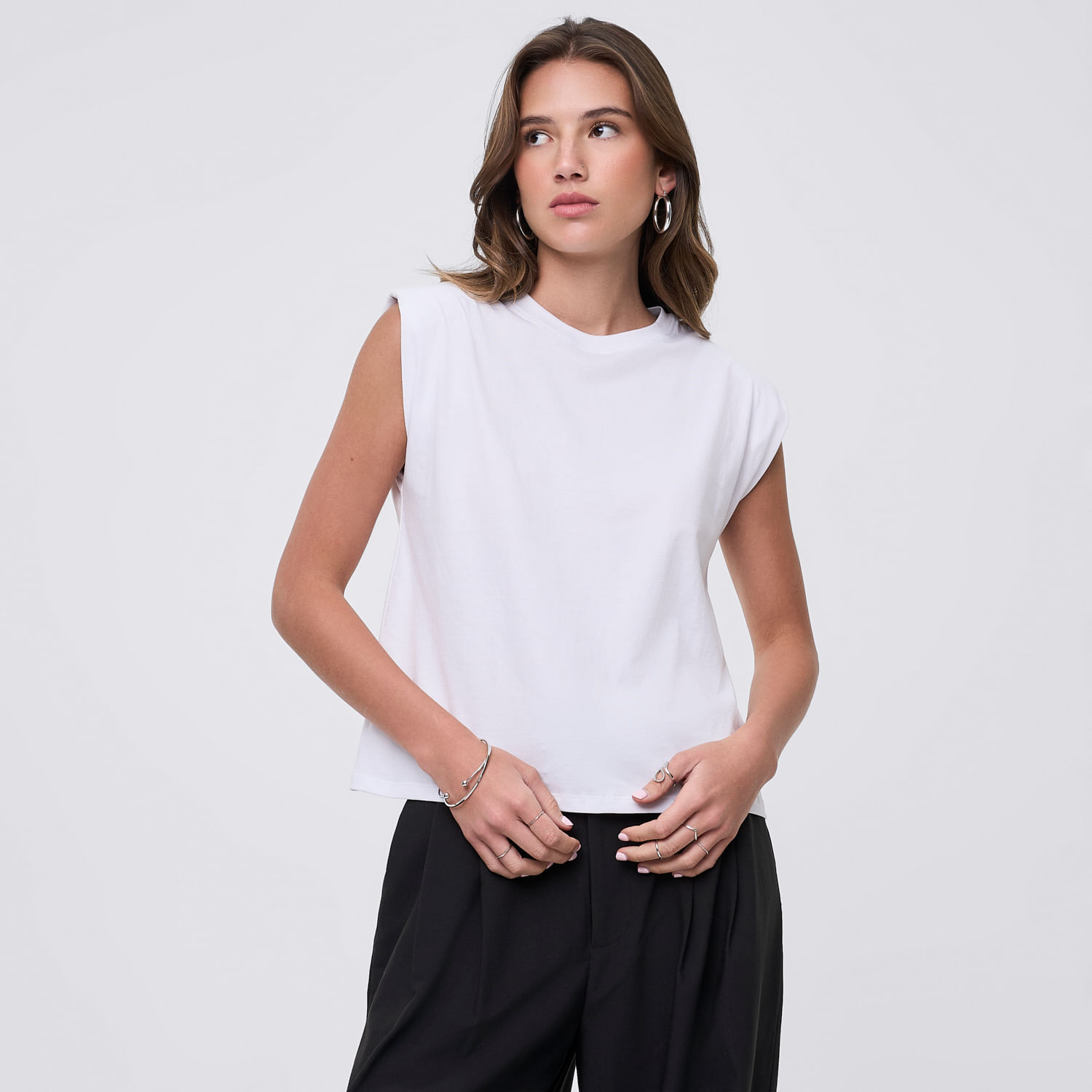 Polo Mujer Sholdi Hypnotic Blanco Xs