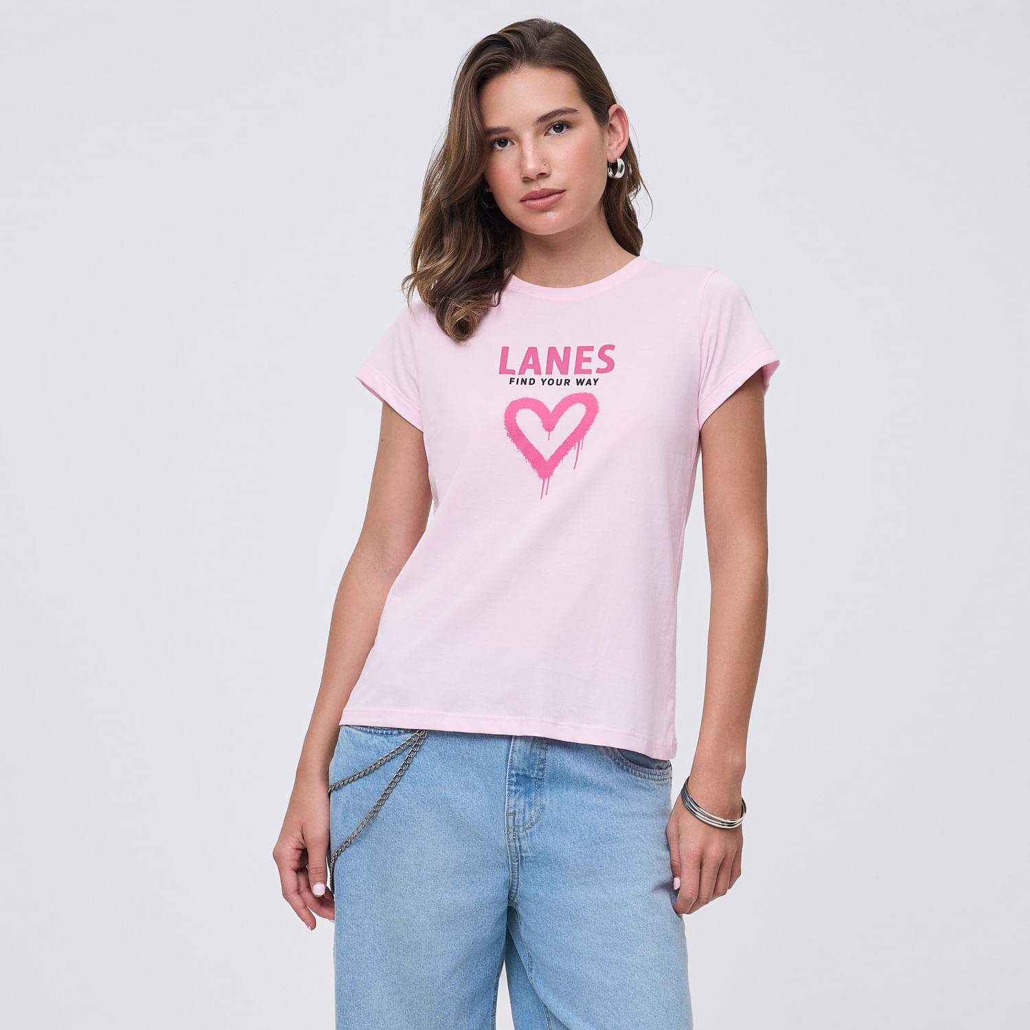 Polo Mujer Bas Reg Print Hypnotic Rosa Xl