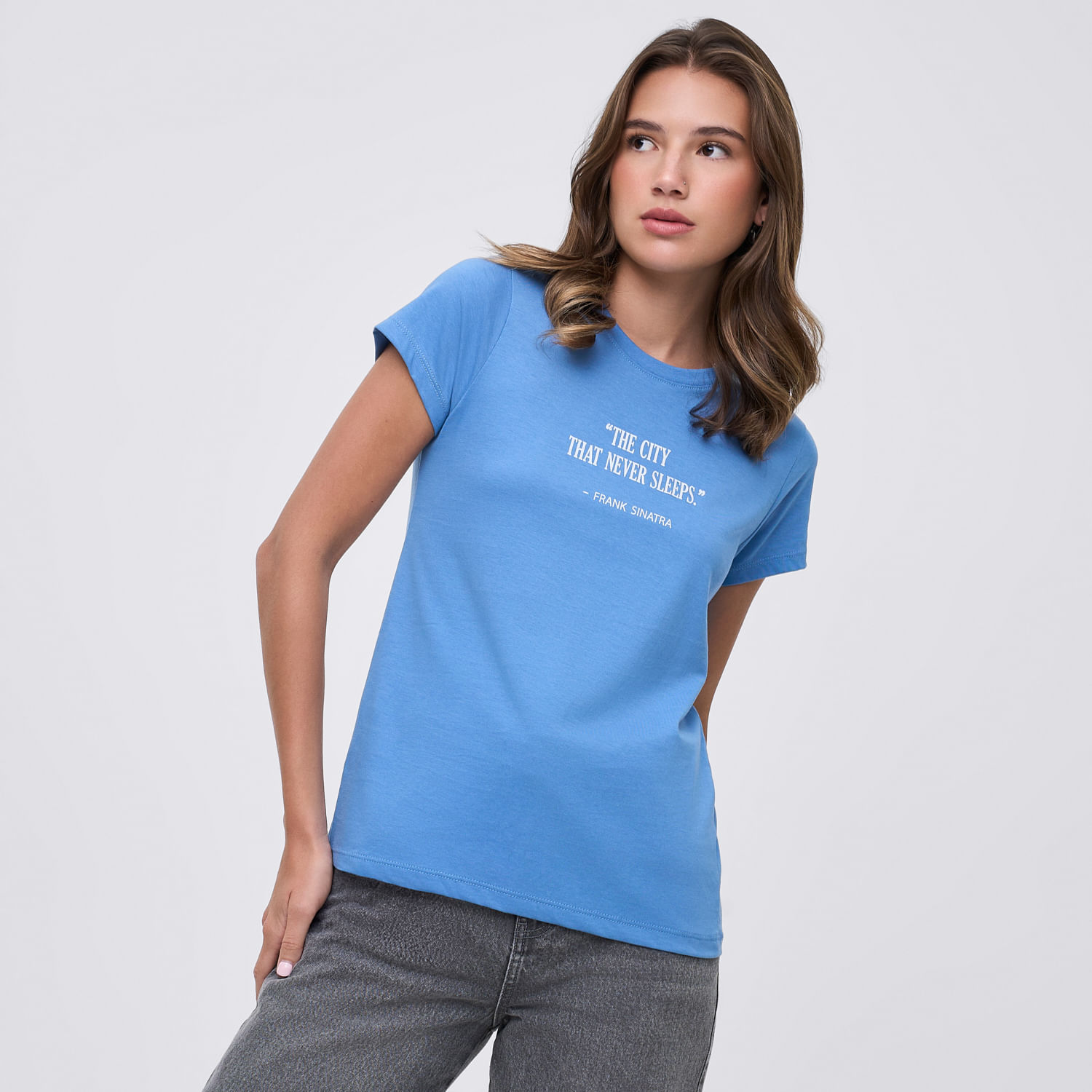 Polo Mujer Bas Reg Print Hypnotic Azulino Xl
