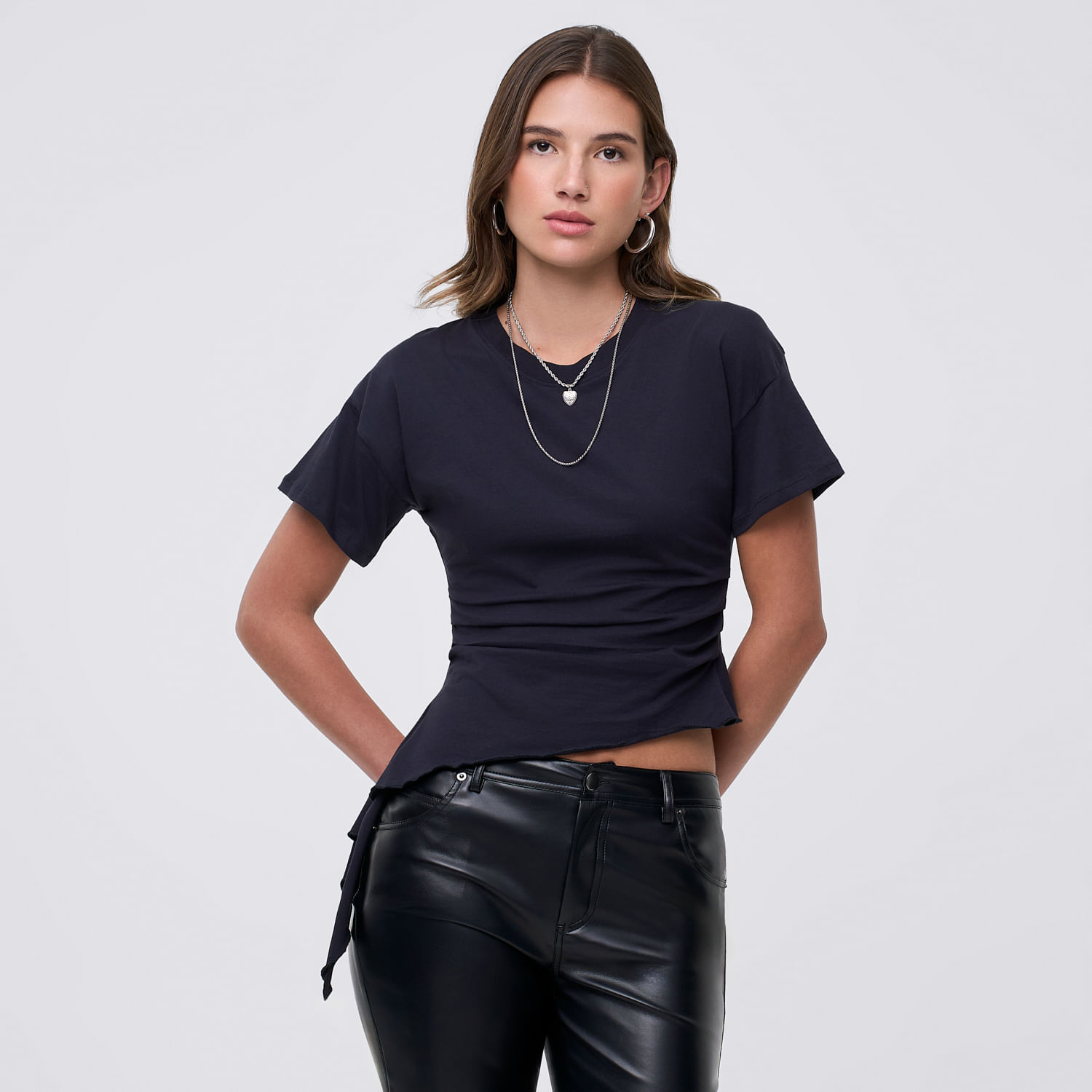 Polo Mujer Lado Hypnotic Manga Corta Azul Marino M