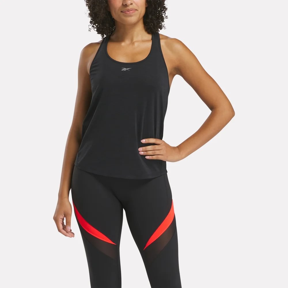 Top Deportivo Reebok Mujer Chill Athletic Tank Negro M