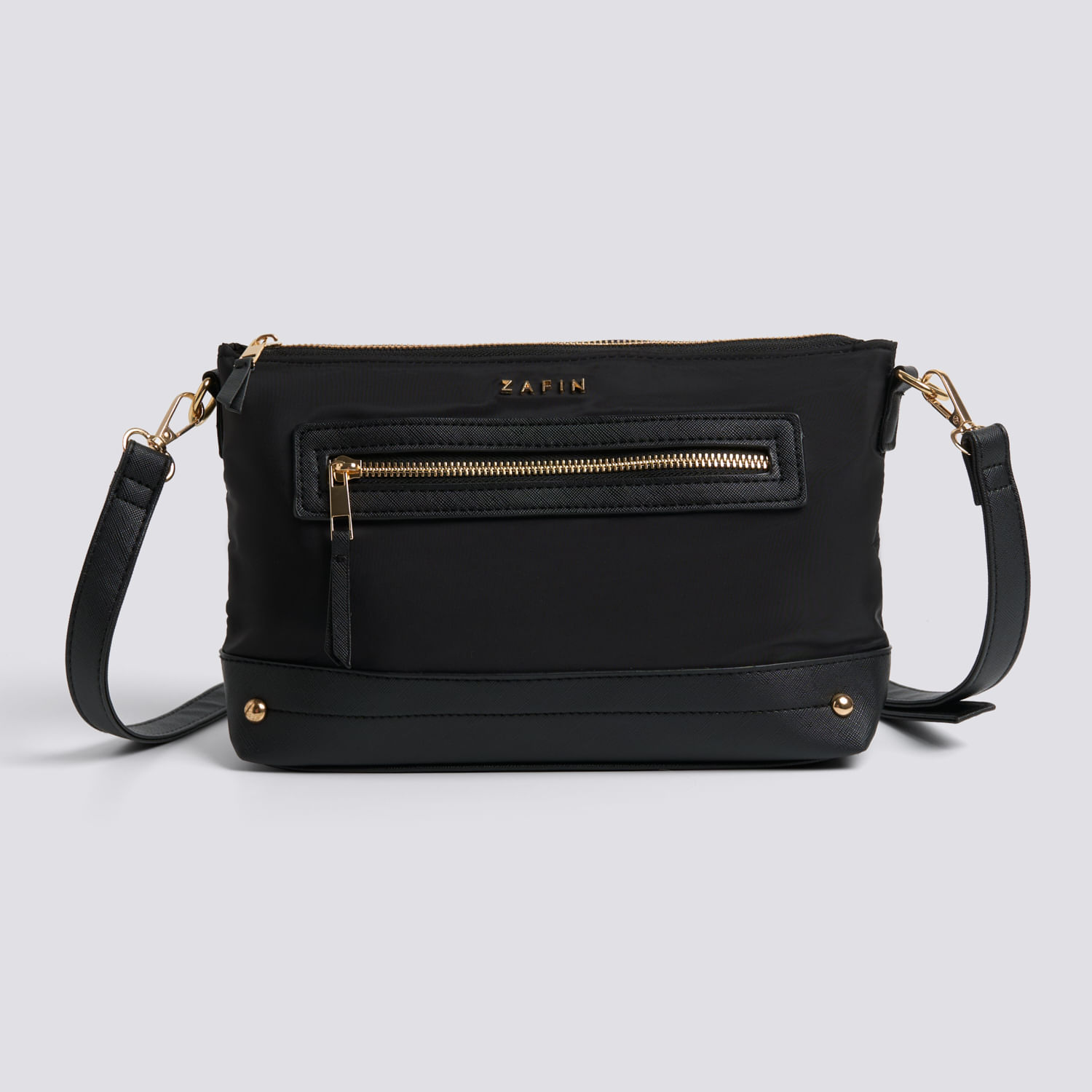 Cartera Crossbody Zafin Leona Crb Negro