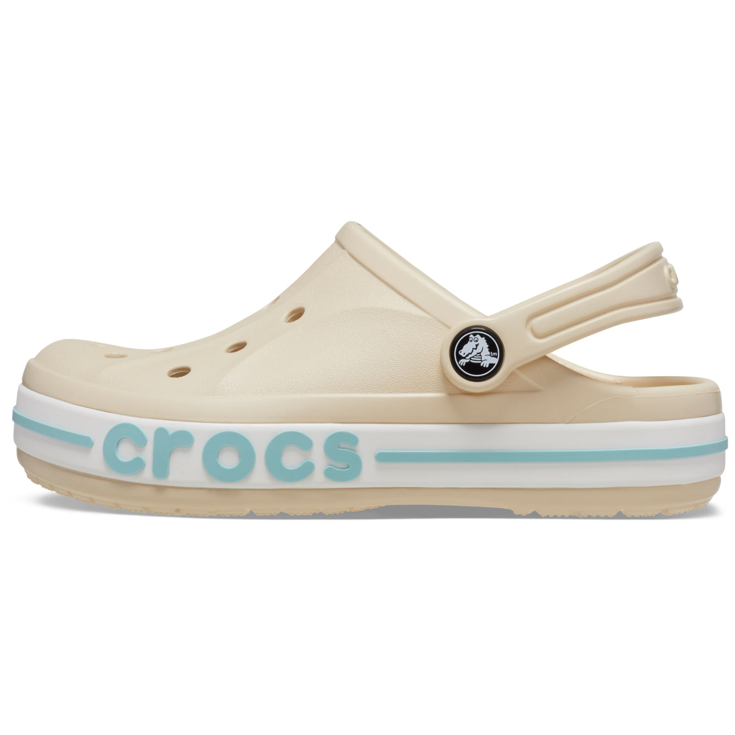 Clogs Crocs Niña Beige Bayaband Clog 28