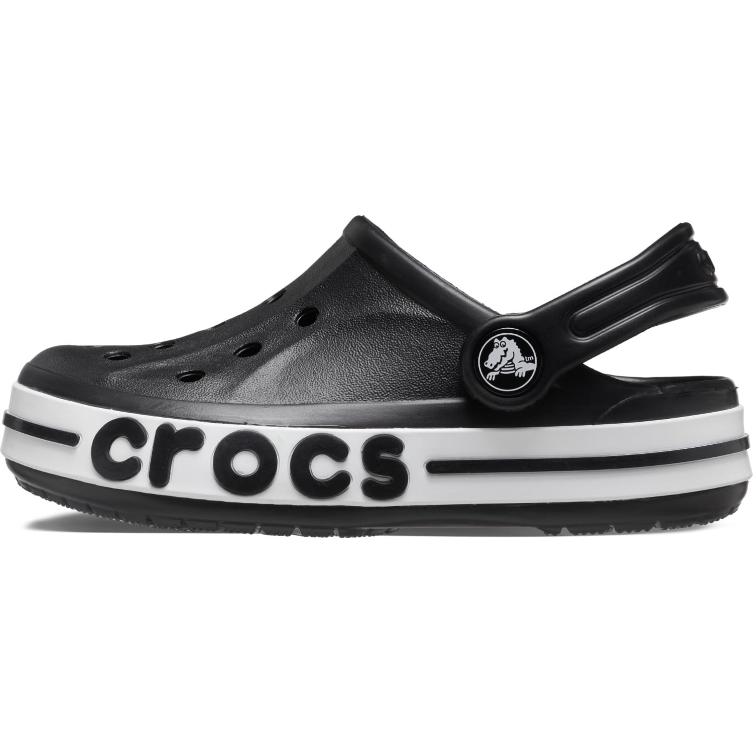 Clogs Crocs Niño Negro Bayaband Clog 32.5
