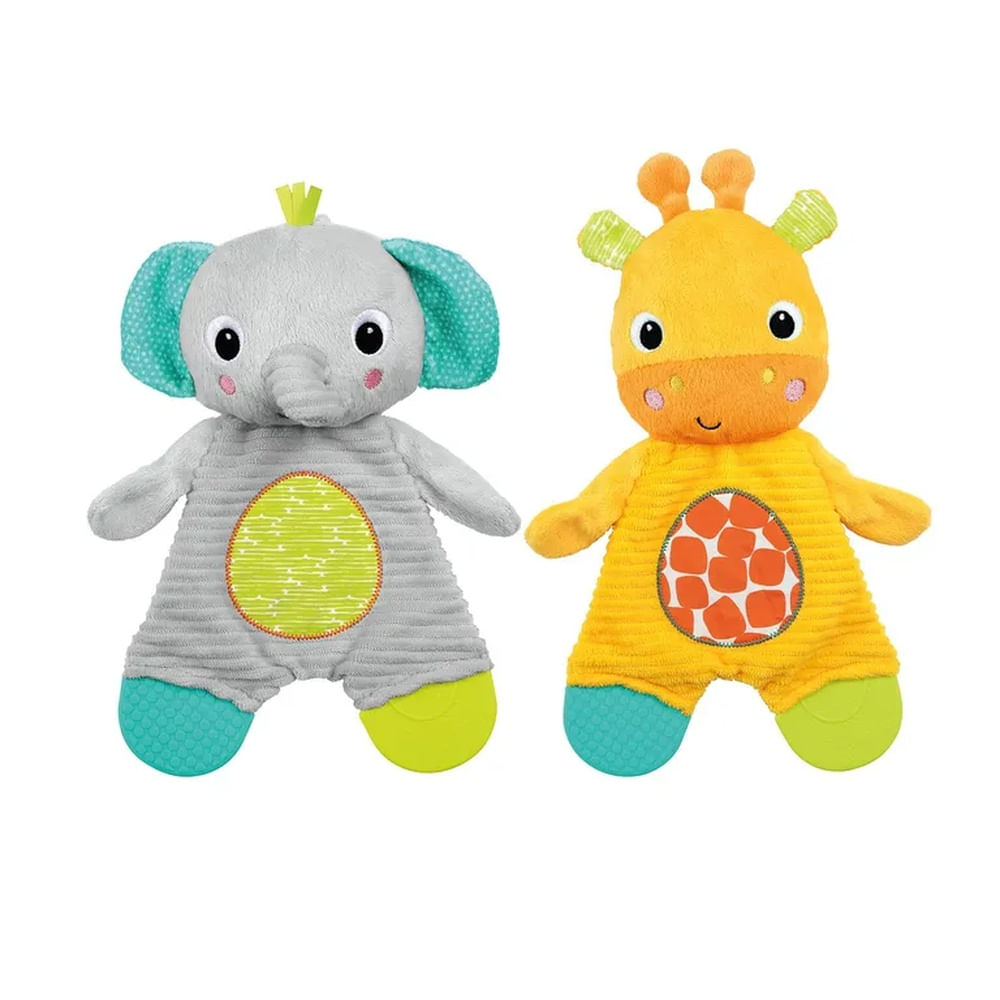 Mordedor Para Bebé Bright Starts Snuggle and Teethe Multicolor