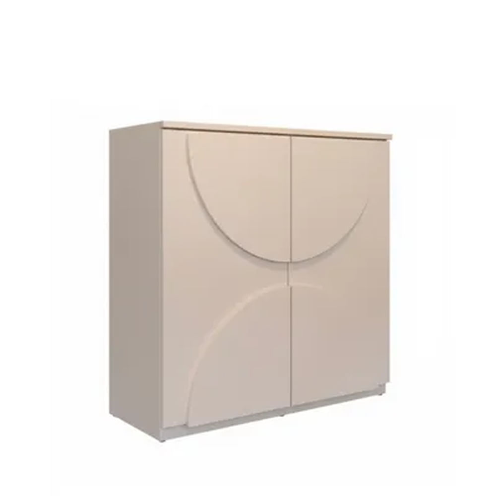Recibidor de melamine Tempo Color Beige claro - Refer Store Beige