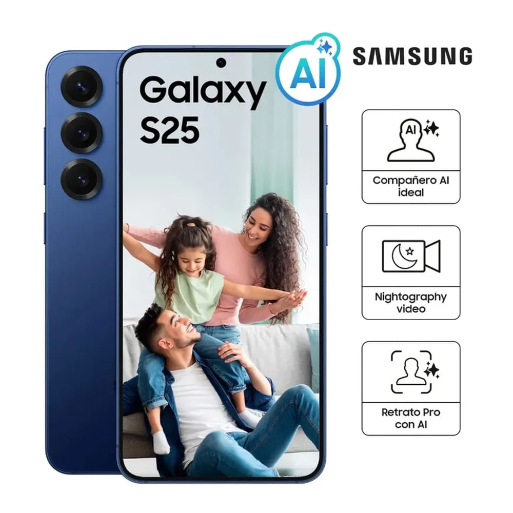 SAMSUNG GALAXY S25 12GB RAM 128GB - NAVY- OPEN BOX
