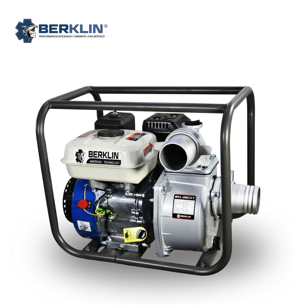 Motobomba Berklin a gasolina 3x3'' 6.5 HP