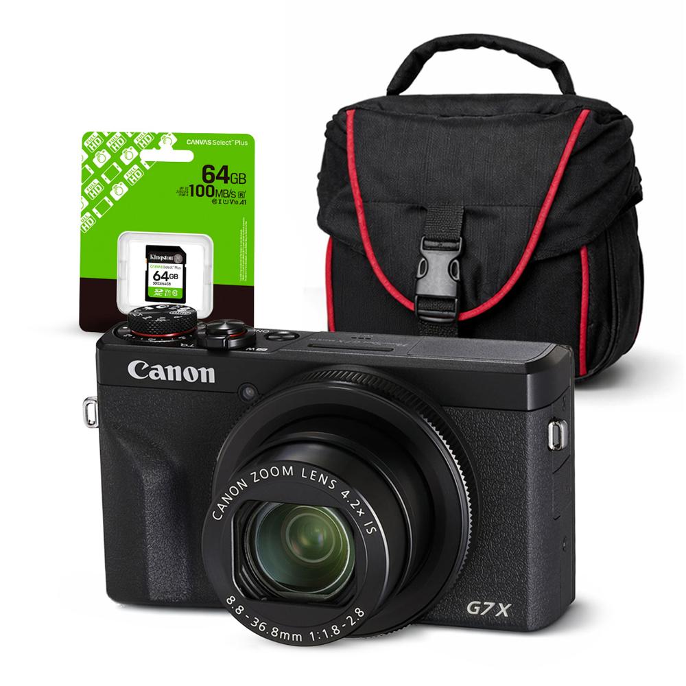 Cámara Canon Powershot G7 X MARK III y  Kit Básico