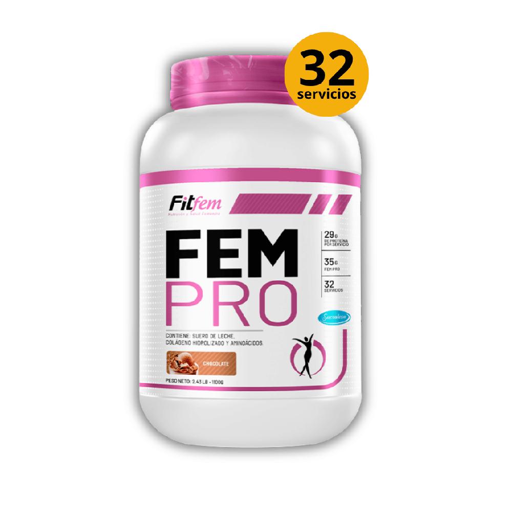 Proteína Fem Pro Whey 1.1KG Fit Fem Chocolate
